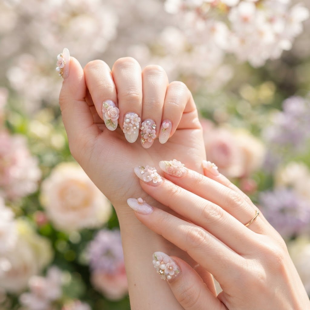 3D Floral Press-On Nails: The Ultimate Spring Guide