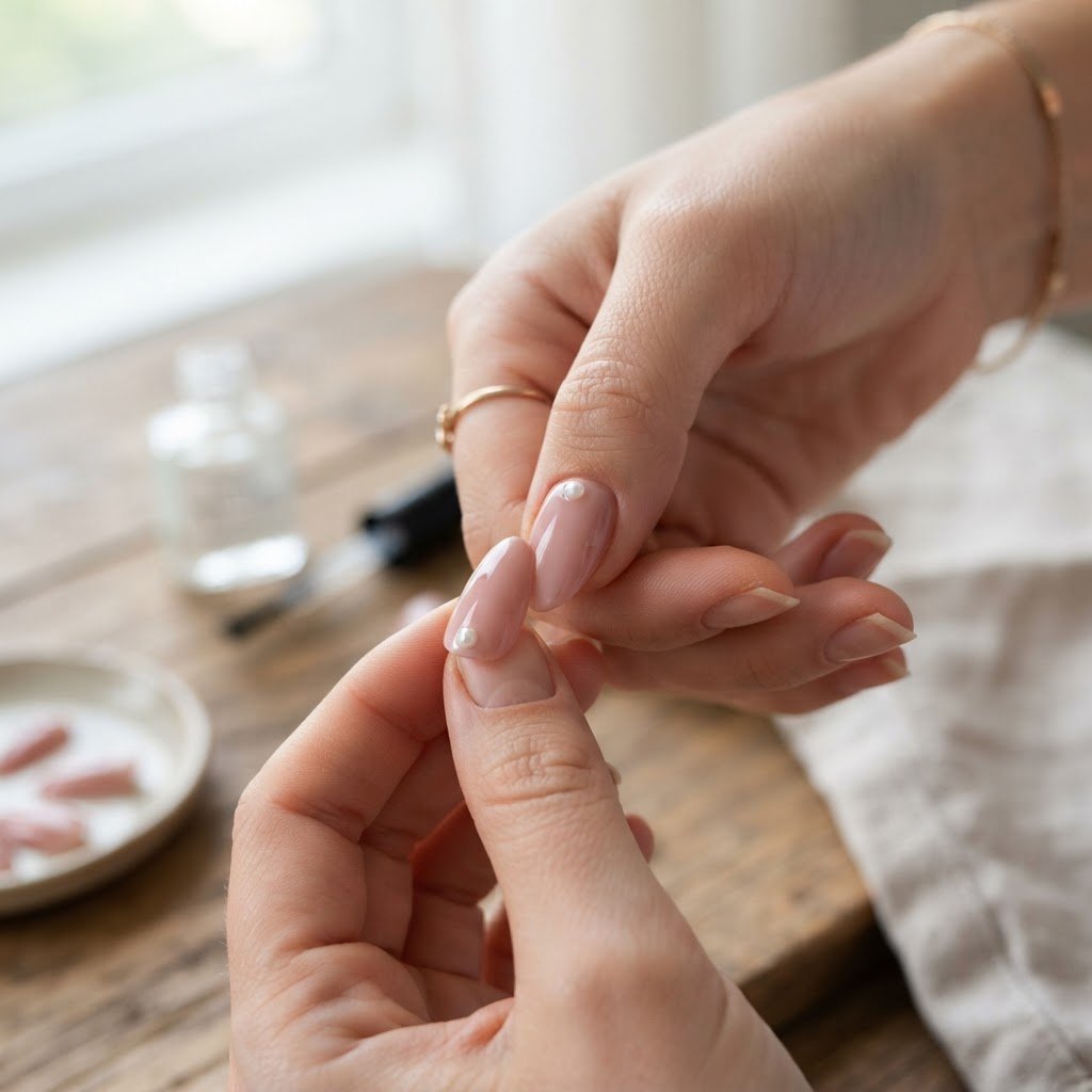Easy Press On Nails Tutorials for Beginners: Salon Style