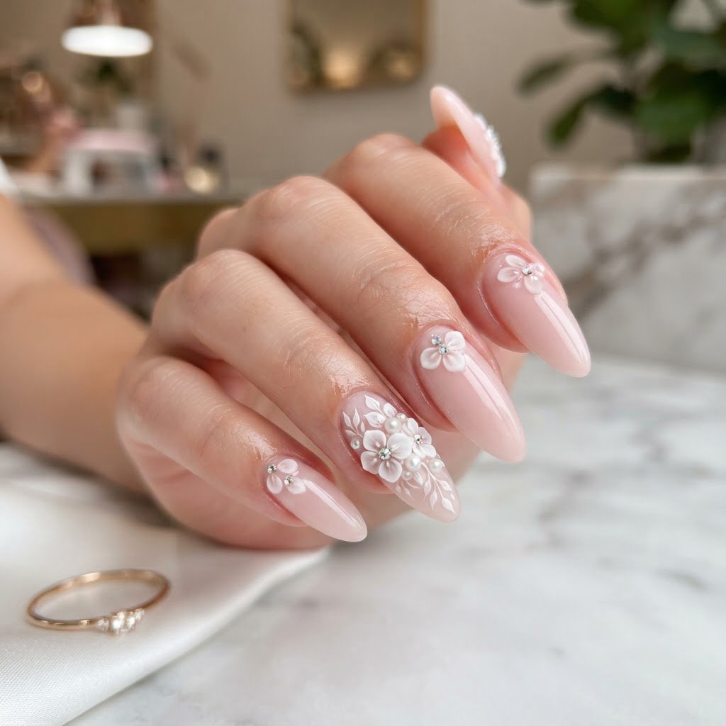 18 Gorgeous Fake Nails Designs for Almond Nail Aesthetic