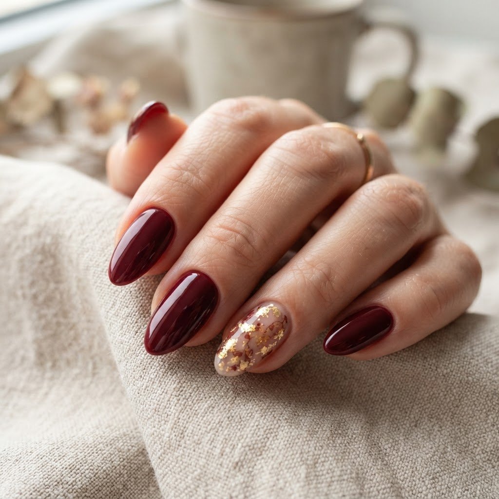 Fall Almond Nail Designs: Trendy Fake Nails Designs