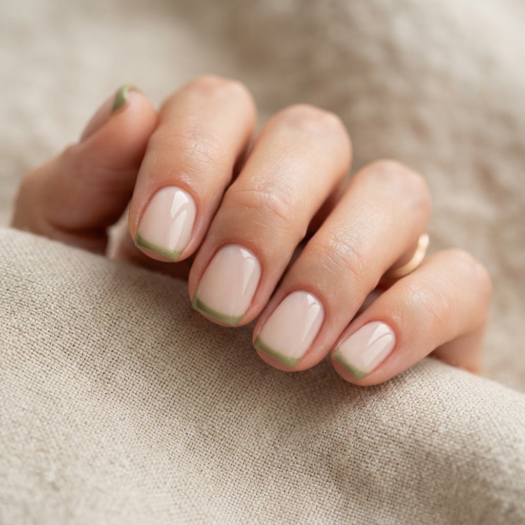 Muted French Nail Tips: The Ultimate Quiet Luxury Look