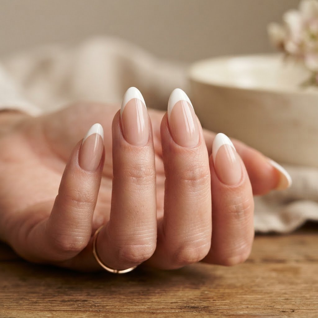 Stunning Almond Press On Nails French Tip Guide