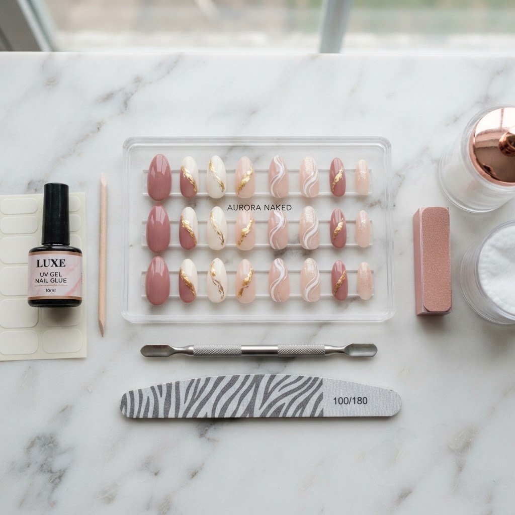 Press On Nails Tutorials: The Ultimate Short & Almond Guide