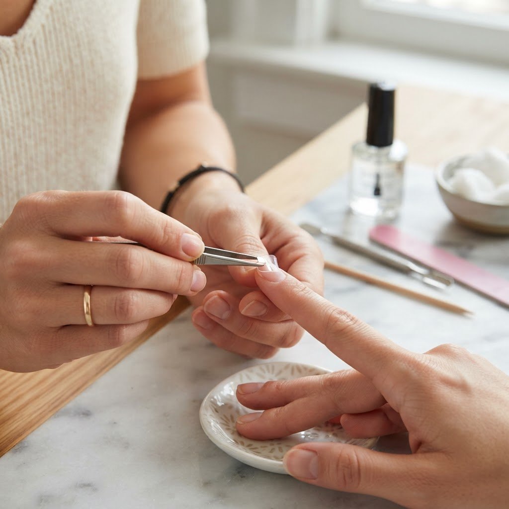 Press on Nails Tutorials: How to Use Adhesive Tabs Correctly