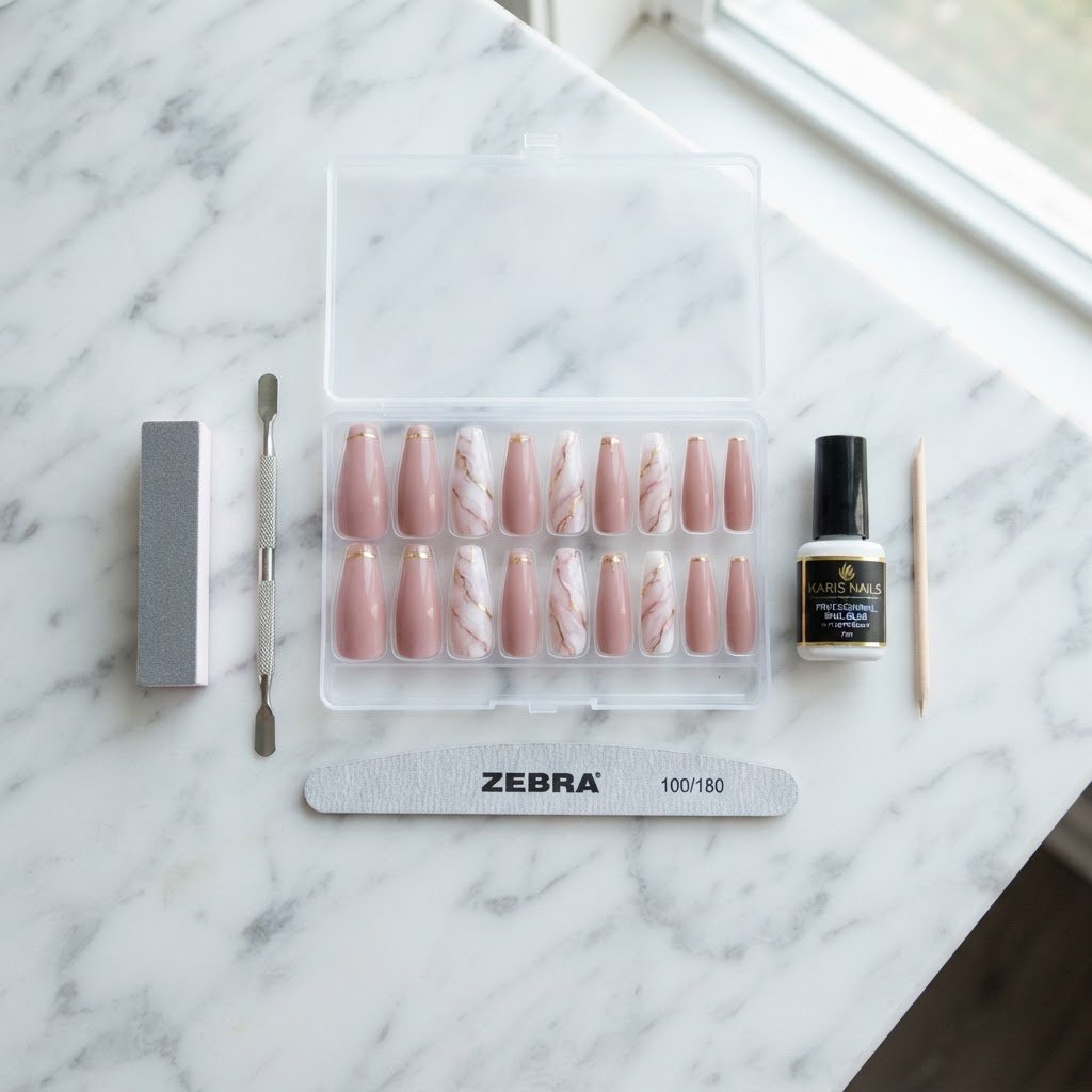 Press On Nails Tutorials: How to Apply in 10 Minutes