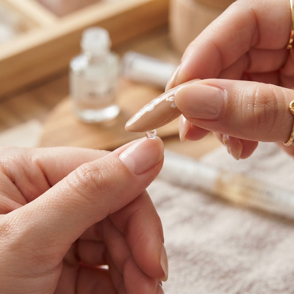 Press On Nails Tutorials: How to Apply Glue for Long Hold