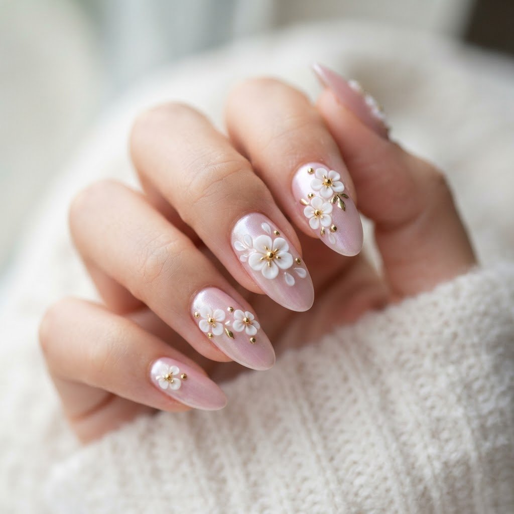 Soft Pink Pearl Almond Press-On Nails: The Ultimate Guide